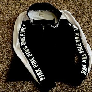 Victoria’s Secret pink extra small half zip sweatshirt